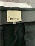 Ecru Solid Black Dress Pants Size S - photo 6