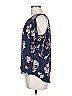 Sienna Sky 100% Polyester Blue Short Sleeve Blouse Size L - photo 5