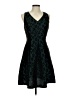 Ann Taylor LOFT Argyle Teal Cocktail Dress Size 6 - photo 1