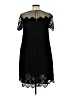 ASOS 100% Polyester Black Cocktail Dress Size 8 - photo 2