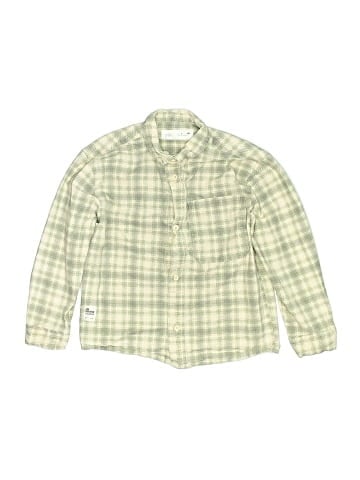 Zara Kids Long Sleeve Button-Down Shirt (view 1)