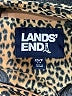 Lands' End 100% Polyester Animal Print Brown Cardigan Size XS - photo 7