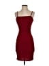 Soprano Burgundy Cocktail Dress Size S - photo 1
