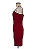 Soprano Burgundy Cocktail Dress Size S - photo 5