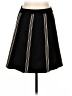 Sandro Stripes Black Formal Skirt Size Lg (3) - photo 1