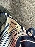 Monteau Stripes Blue Jumpsuit Size S - photo 4