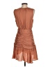 Storia 100% Polyester Tan Cocktail Dress Size S - photo 2