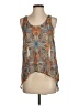 Clover Canyon 100% Polyester Blue Sleeveless Blouse Size XS - photo 1