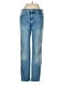 Free People Hearts Blue Jeans Size 25 waist - photo 1