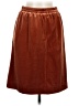 Roolee Solid Brown Casual Skirt Size M - photo 1