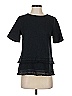 Banana Republic Black Short Sleeve Top Size S - photo 1