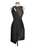 BCBGMAXAZRIA Graphic Black Cocktail Dress Size 0 - photo 1