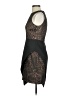 BCBGMAXAZRIA Graphic Black Cocktail Dress Size 0 - photo 5