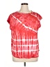 Chaps Tie-dye Red Sleeveless T-Shirt Size 1X - photo 1