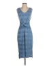 H By Halston Blue Casual Dress Size XS - photo 1