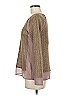 Mystree 100% Polyester Brown Long Sleeve Blouse Size M - photo 5