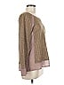 Mystree 100% Polyester Brown Long Sleeve Blouse Size M - photo 4