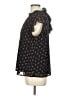 DR2 100% Polyester Floral Black Sleeveless Blouse Size L - photo 5