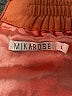 Mikarose 100% Polyester Solid Orange Casual Skirt Size L - photo 4