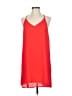 Tempted 100% Polyester Solid Red Casual Dress Size M - photo 1