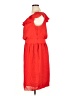 Julie Dillon Solid Red Casual Dress Size 14 - photo 5