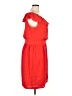 Julie Dillon Solid Red Casual Dress Size 14 - photo 4