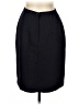 Michele 100% Polyester Solid Black Formal Skirt Size 10 - photo 2