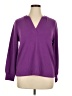 Ann Taylor LOFT Purple Pullover Sweater Size L - photo 1