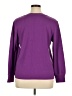 Ann Taylor LOFT Purple Pullover Sweater Size L - photo 2