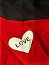 Love Hearts Red Casual Pants Size 2T - photo 3