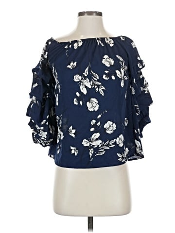 Sara Ruffin Costello 3/4 Sleeve Blouse (view 1)