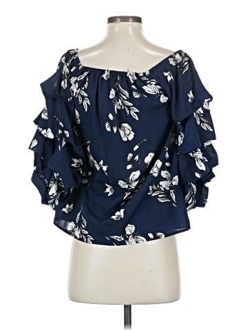 Sara Ruffin Costello 3/4 Sleeve Blouse (view 2)