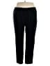 Bechamel Solid Black Casual Pants Size 2X - photo 1