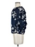 Sara Ruffin Costello Blue 3/4 Sleeve Blouse Size S - photo 5