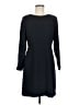 Club Monaco 100% Polyester Solid Black Casual Dress Size 8 - photo 1
