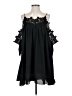 Assorted Brands 100% Polyester Black Cocktail Dress Size S - photo 1