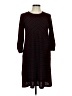 Apt. 9 Chevron-herringbone Burgundy Casual Dress Size M - photo 1