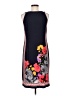 Roz & Ali Graphic Black Casual Dress Size M - photo 2