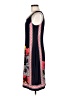 Roz & Ali Graphic Black Casual Dress Size M - photo 5