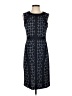 Donna Morgan Graphic Blue Cocktail Dress Size 4 - photo 1