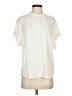 Point Sur Ivory Short Sleeve Blouse Size S - photo 1
