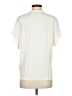 Point Sur Ivory Short Sleeve Blouse Size S - photo 2