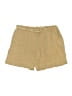 Assorted Brands 100% Viscose Solid Tan Khaki Shorts Size L - photo 1