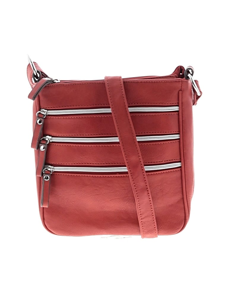 Pre-owned Bueno Crossbody Bag In Red