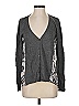 Knitss Gray Long Sleeve Blouse Size S - photo 1