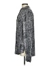 BCBGMAXAZRIA Paisley Silver Long Sleeve Blouse Size S - photo 5