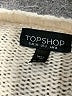 Topshop 100% Acrylic Ivory Long Sleeve Top Size 2 - photo 7
