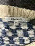 Madewell Checkered-gingham Ivory Blue Pullover Sweater Size XXS - photo 6