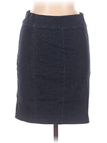 Vince. Denim Skirt (view 1)