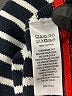 Cynthia Rowley TJX 100% Cotton Stripes Blue Pullover Sweater Size M - photo 8